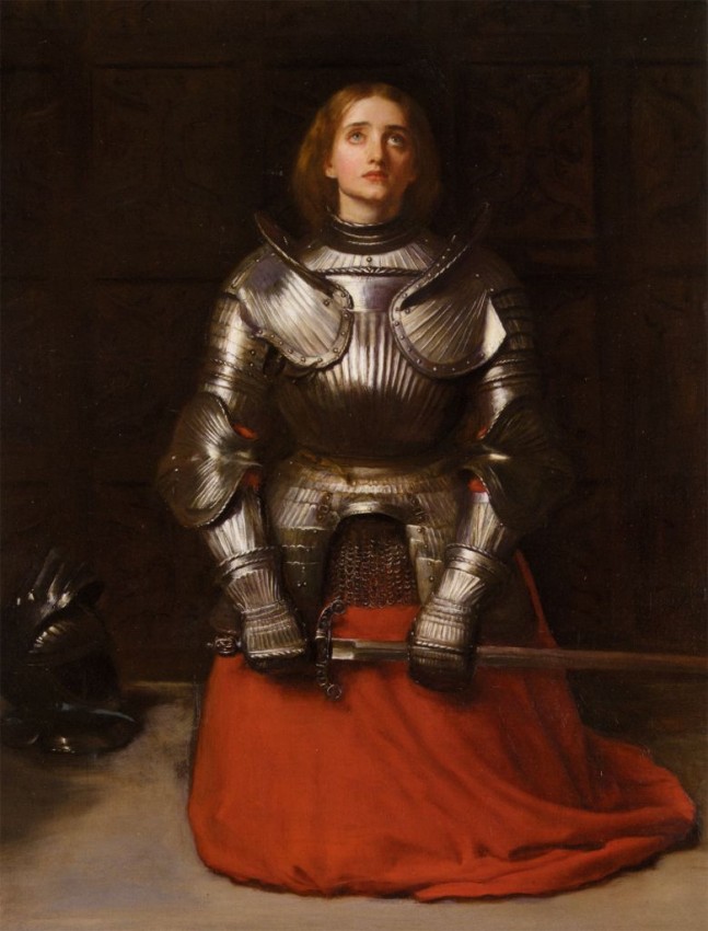joan-of-arc john everett millais